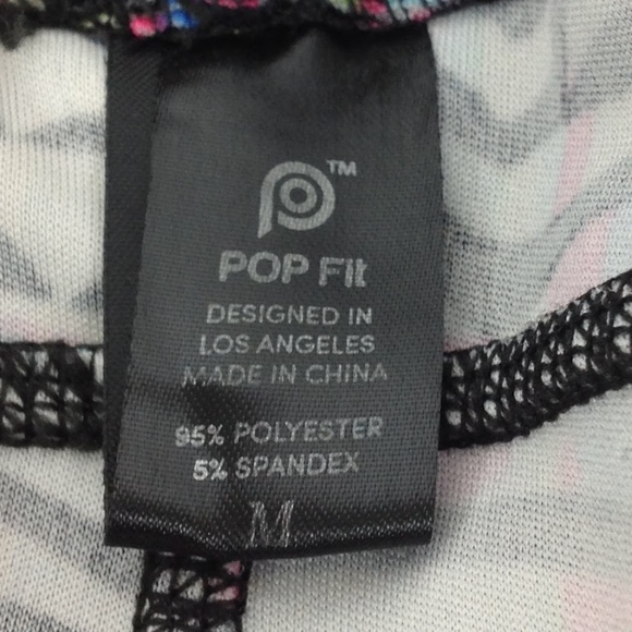 Psychedelic pop fit athleisure leggings - Picture 5 of 7